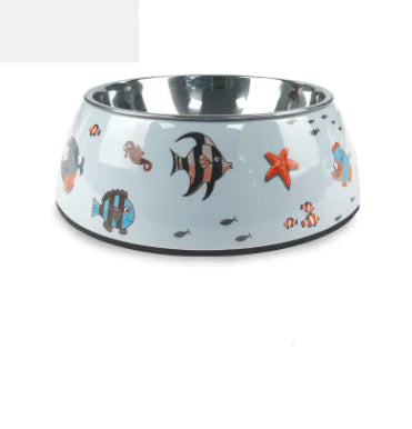 Stainless Steel Dog and Cat Food Bowls for Pets