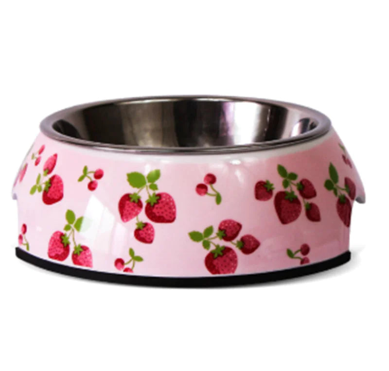 Stainless Steel Dog and Cat Food Bowls for Pets