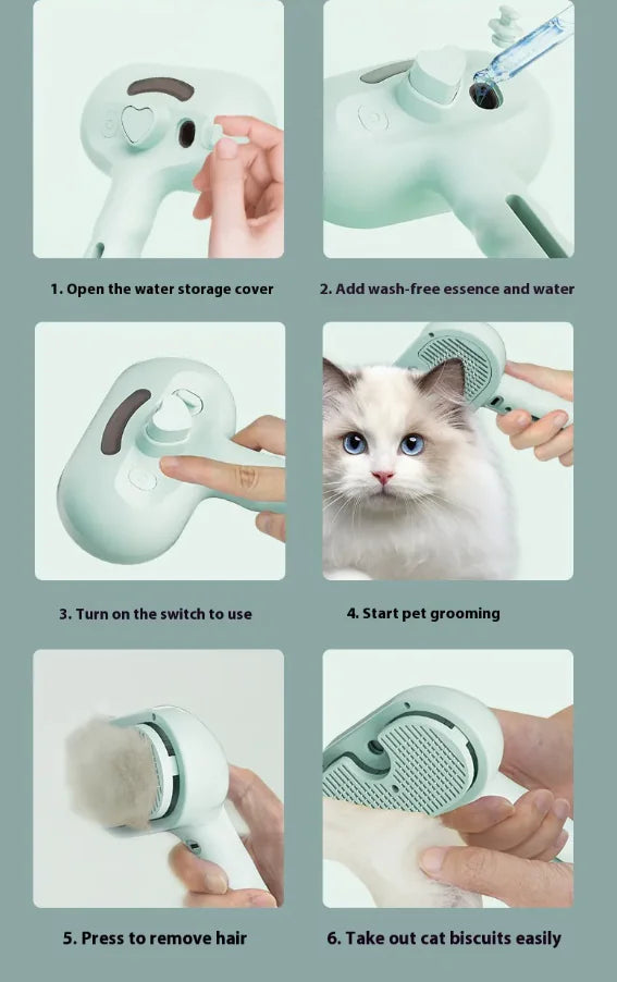 Pet Grooming Mist Comb